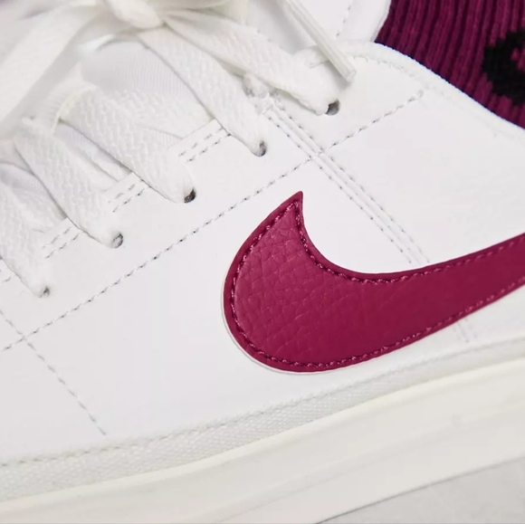 Nike Court Legacy Trainers Sneakers in White NEW Womens - Picture 6 of 10